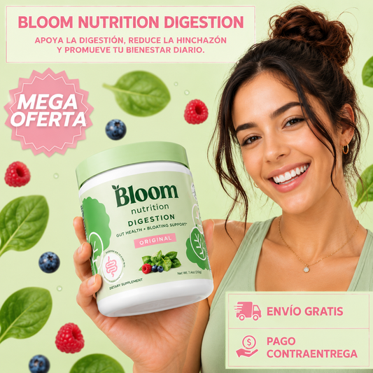 BLOOM NUTRITION DIGESTIVO: Bienestar digestivo diario.