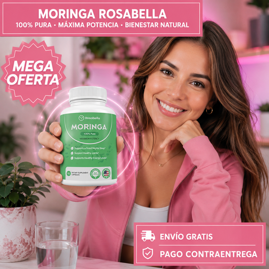 MORINGA ROSABELLA: Bienestar en cada cápsula.