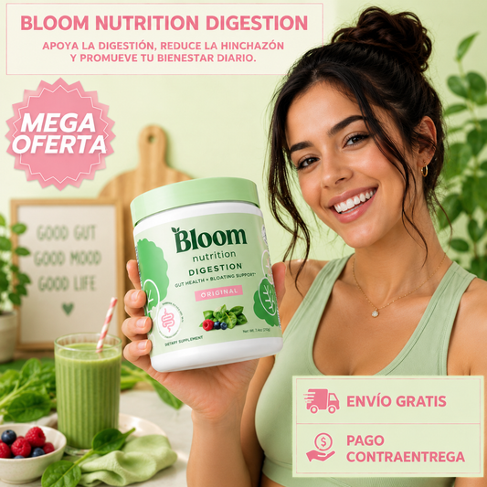 BLOOM NUTRITION DIGESTIVO: Bienestar digestivo diario.
