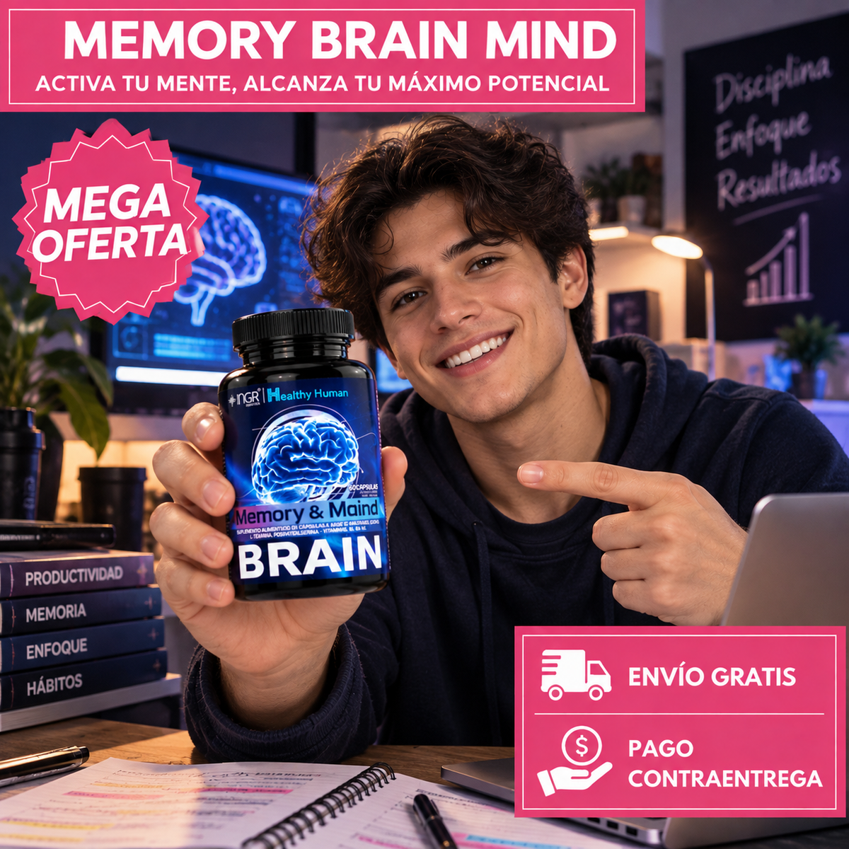 BRAIN MEMORY & MIND: Cuida tu bienestar cognitivo.