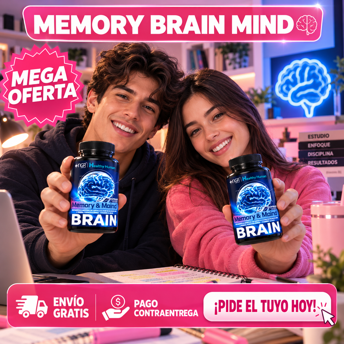 BRAIN MEMORY & MIND: Cuida tu bienestar cognitivo.