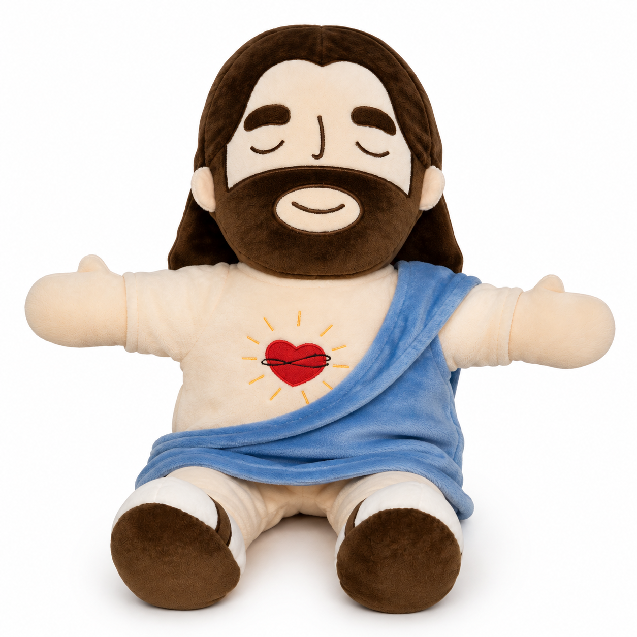 PELUCHE JESÚS RESPIRACIÓN: Un abrazo lleno de calma.
